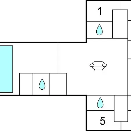 Gorgeous In With Kitchen Vakantiehuis